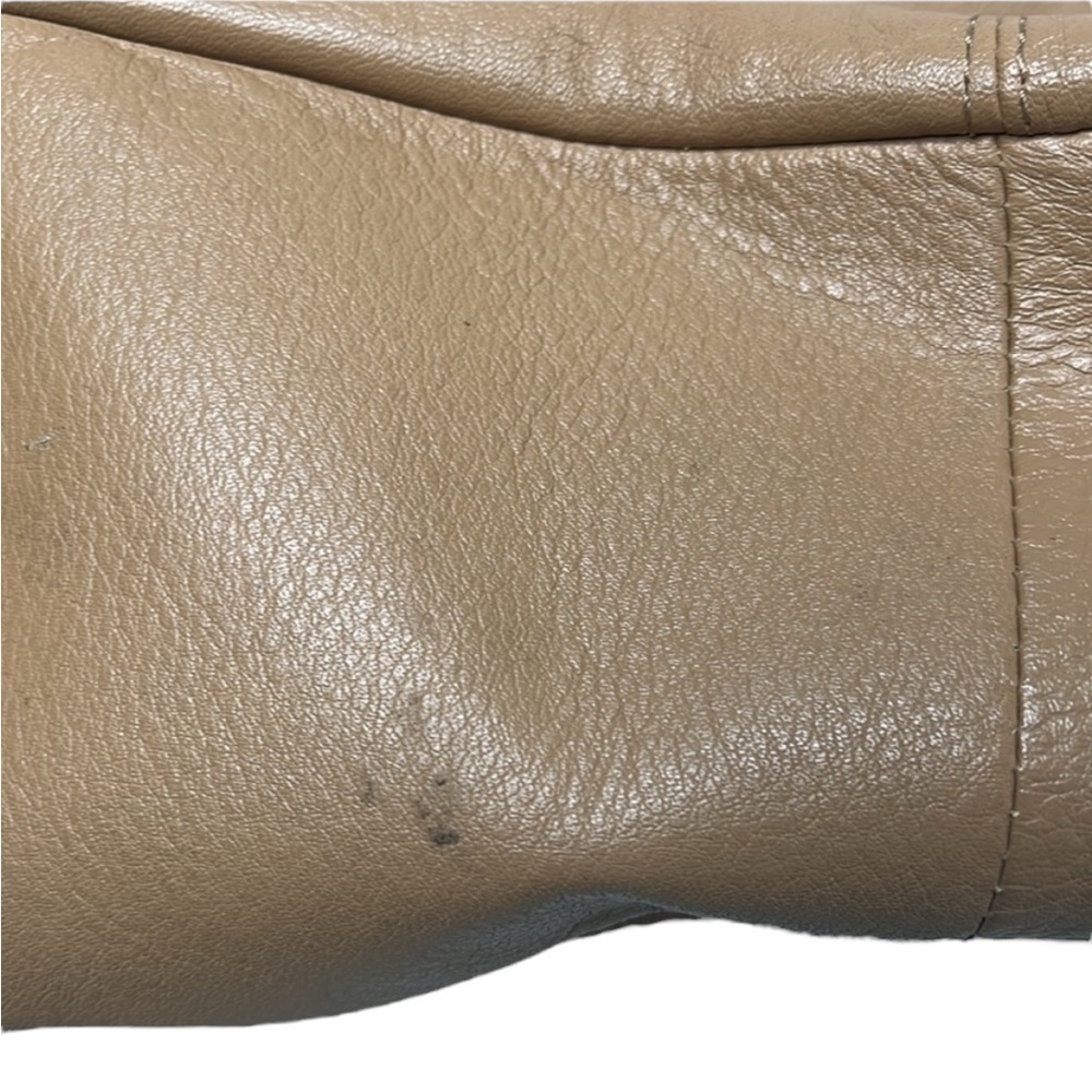 Aimee Kestenberg Sunbury Tan Calf Leather Tote BLEMISH - Picture 4 of 10